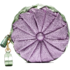 Purple And Green Clutch - Torby z klamrą - 