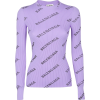Purple Balenciaga Long Sleeve - 長袖シャツ・ブラウス - 