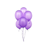 Purple Balloons - Anderes - 