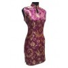 Purple Chinese Dress - Dresses - 