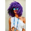 Purple Curly  Hair - Other - 