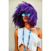 Purple Curly  Hair - Altro - 