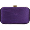 Purple Gota Patti and Pearl Embroidered - 手提包 - 