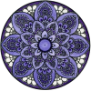 Purple Mandala - 饰品 - 