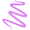 Purple Neon Line spiral - Uncategorized - 