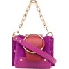 Purple, Pink And Red Pablo Leather Bag - Hand bag - 