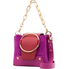 Purple, Pink And Red Pablo Leather Bag - Bolsas pequenas - 