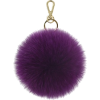 Purple Pompom Keyholder - Other - 