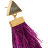 Purple Rain Drop Earrings - Серьги - 