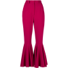 Purple Summer Trousers for Women - Capri & Cropped - 