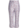 Purple Summer Trousers for Women - Capri-Hosen - 