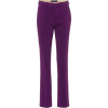 Purple Summer Trousers for Women - Capri & Cropped - 