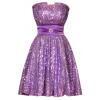 Purple dress - Kleider - 