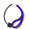 Purple necklace - Naszyjniki - 