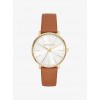 Pyper Gold-Tone Leather Watch - Watches - $150.00  ~ £114.00
