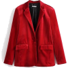 QOO10 velvet jacket - Jacket - coats - 