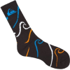 QUIKSILVER Toed Mens Socks Black Combo - Biancheria intima - $8.99  ~ 7.72€