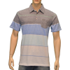 Quicksilver Men's Lights Out Polo Striped Shirt Navy - Camisa - curtas - $31.46  ~ 27.02€