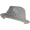 Quicksilver Men's Tweed Ball Fedora Hat Black Large/XLarge 852620-Blk - Hat - $24.99 