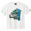 Quiksilver Boys 2-7 Logo De Muerte Kids Tee White - Tシャツ - $10.42  ~ ¥1,173