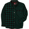 Quiksilver Boys Torn Up Long Sleeve Flannel Dark Green - Рубашки - длинные - $29.99  ~ 25.76€
