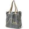 Quiksilver Emporium Tote Handbag Purse Gray - Bag - $24.49 