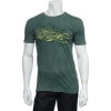 Quiksilver Green, black and yellow Graphic SS T-Shirt - T-shirts - $32.00 