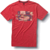 Quiksilver Men's Kids Are Free Slim Fit Tee Cardinal Heather - Майки - короткие - $25.00  ~ 21.47€