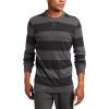 Quiksilver Young Men's Snit Stripe Slim Fit Shirt Gunsmoke grey - Long sleeves shirts - $17.44 