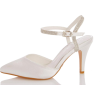 Quiz white diamante court shoes - Scarpe classiche - 