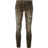 R13 Leopard print skinny jeans - Capri hlače - 