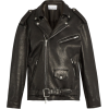 RAEY  Oversized tumbled-leather biker ja - Куртки и пальто - 