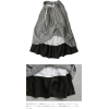 RAKUTEN black & white gingham skirt - スカート - 