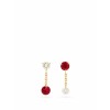 RAPHAELE CANOT Mismatched diamond, ruby - Earrings - 
