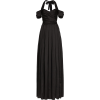 RASARIO off-the-shoulder flared gown - sukienki - 