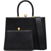 RATIO ET MOTUS Twin Frame leather tote - ハンドバッグ - 