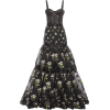 Tier Violet Jacquard Dress - Obleke - 