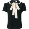 RED VALENTINO Pussybow Blouse - T-shirts - 