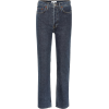 RE/DONE Stovepipe high-rise straight jea - Jeans - 