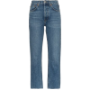 RE/DONE high rise stove pipe jeans - ジーンズ - 