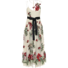 RED VALENTINO neutral floral embroidered - Vestidos - 