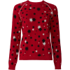 RED Valentino Red Star Printed Sweater - Pullover - 