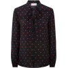 REDValentino hearts pussybow blouse - Long sleeves shirts - 