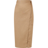 REFORMATION Florence linen wrap midi ski - Suknje - 