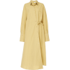 REJINA PAYO yellow linen shirt dress - sukienki - 