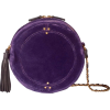 REMI purple velvet bag - Torebki - 