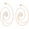 RENNA Large Lunasea Hoop Earrings - Kolczyki - 