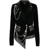 RESTYLE Velvet Gothic Military Blazer - Jaquetas e casacos - £89.99  ~ 101.70€