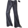 RETRO MID WAIST FLARE JEANS (5 COLORS) - 牛仔裤 - $49.97  ~ ¥334.82
