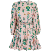 RHODE Ella Floral Poplin Mini Dress - Obleke - 